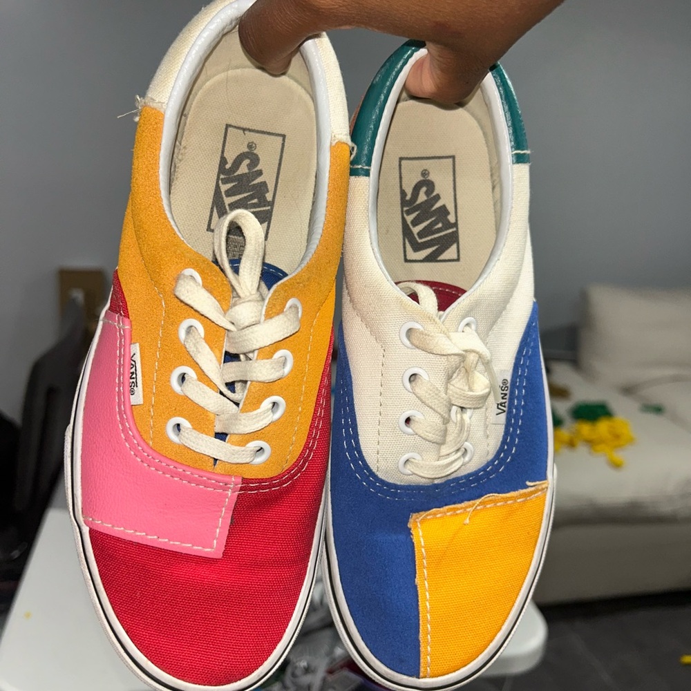 Vans Multicolor Patchwork Sneakers